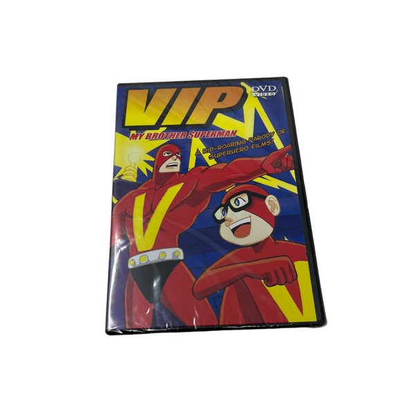 VIP My Brother Superman DVD SEALED East‎ West Entertainment Cartoon - Picture 2 of 3